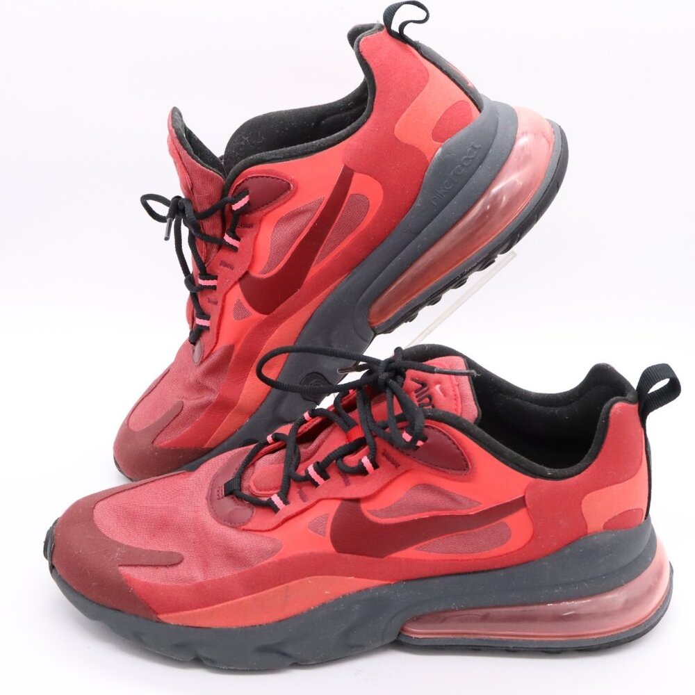 Nike‎ Air Max 270 React Mystic Red Athletic Running Sneaker Men Size 11.5